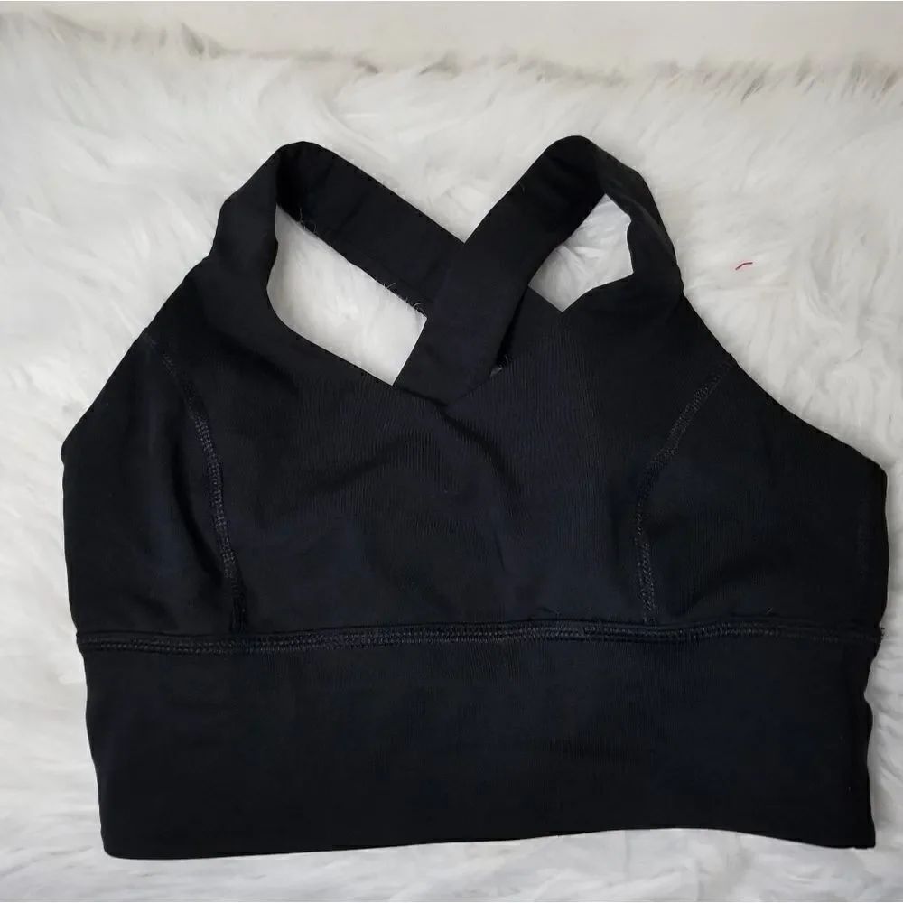 Avia sports bra black size small